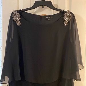 Women’s semi-formal black dress